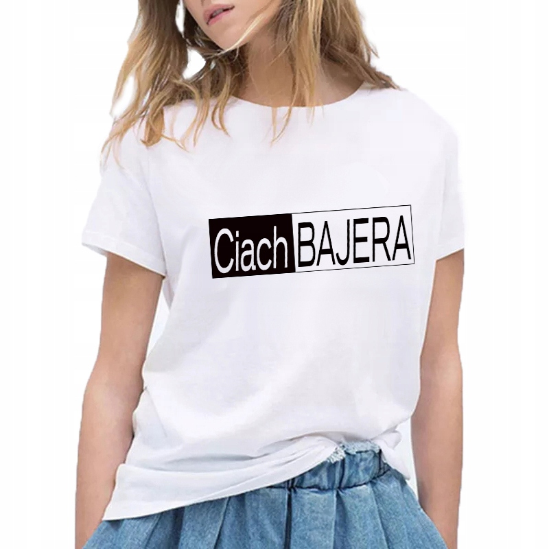 

T-shirt Koszulka Damska Nadruk Ciachbajera XXL