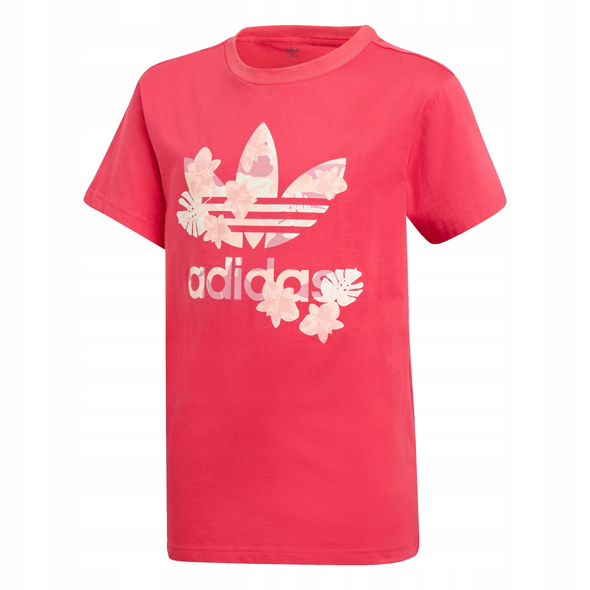 

Koszulka Adidas Trefoil 134 CM Bawełna Print Pink