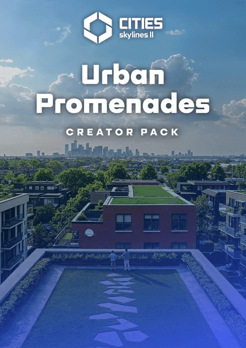 Cities: Skylines II Creator Pack: Urban Promenades DLC (pc) Klucz Steam