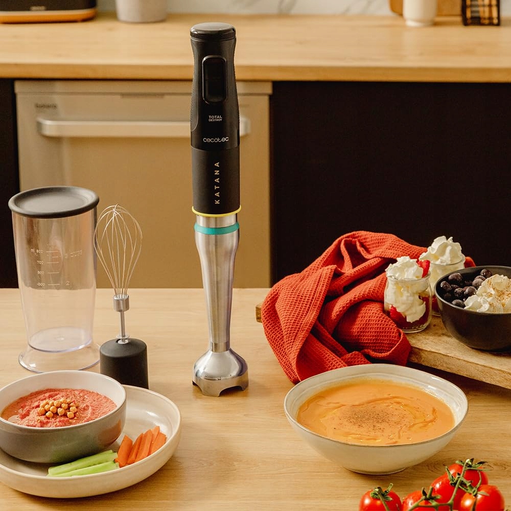 CECOTEC Blender Ręczny Katana 15 TotalDestroy 1500W 21 Prędkości Turbo — miniatura 4
