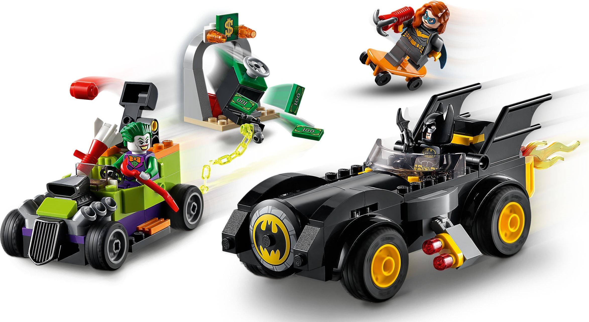 LEGO BATMAN 76180 BATMOBIL JOKER BATGIRL klocki Marka LEGO