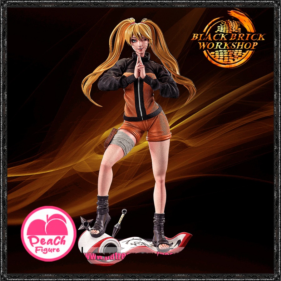 Naruto Jutsu Sexy Neupravená Figurka Peach Měřítko 1/12 (150mm) (sfw) 3D Tisk
