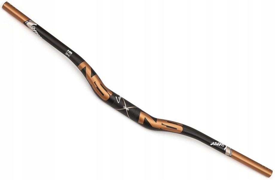 Kierownica Ns Bikes Licence Carbon MID 35 mm 780mm Czarno-Złota