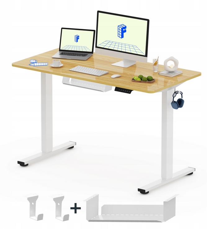Elektrický Psací Stůl Flexispot 110x54 CM s elektrickou regulací a zásuvkou