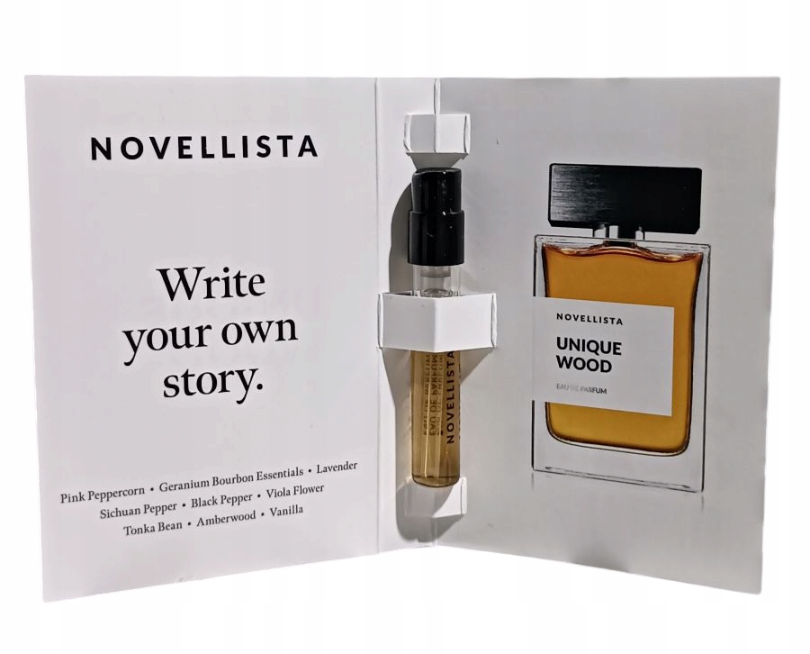 Novellista UNIQUE WOOD 1,4ml spray • Cena, Opinie Allegro