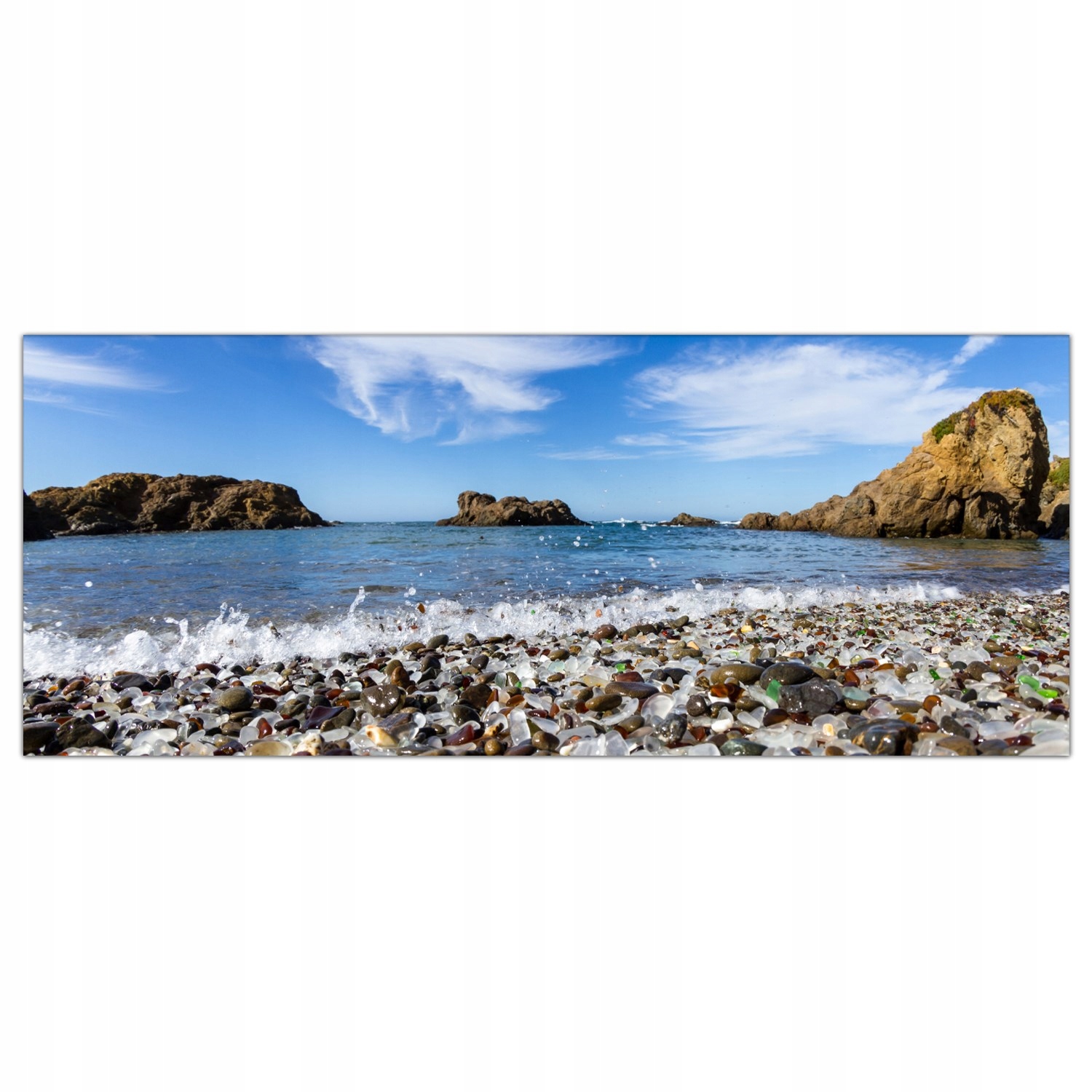 

Obraz na szkle Foto Plaża Morze Krajobraz 125x50