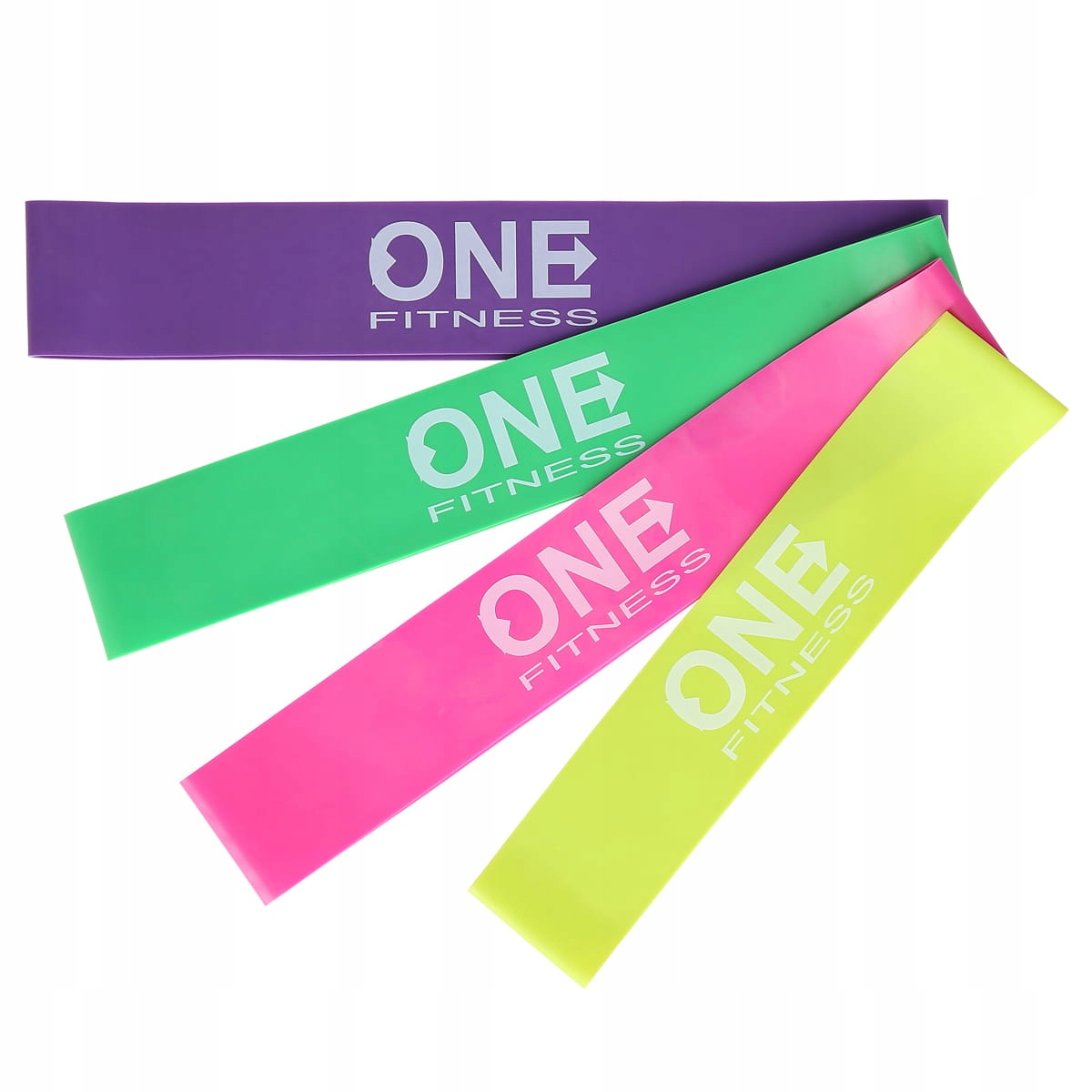 ZESTAW GUM DO ĆWICZEŃ ONE FITNESS PBF SET04