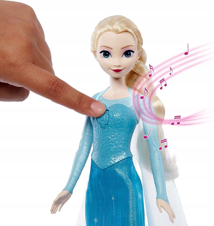 MATTEL KRAINA LODU LALKA ŚPIEWAJĄCA ELSA POLSKA WERSJA HMG36 U Kod producenta HMG36
