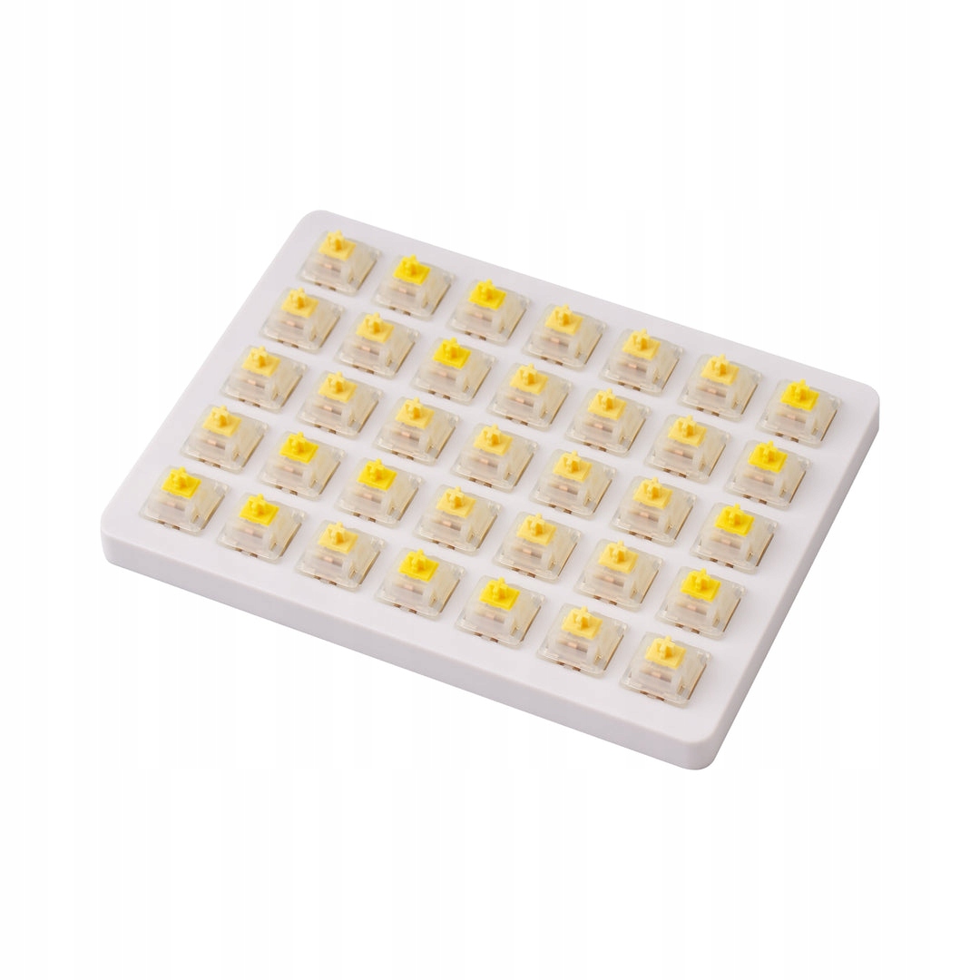 Gateron Switche pro klávesnici Set Cap Milky-Yellow