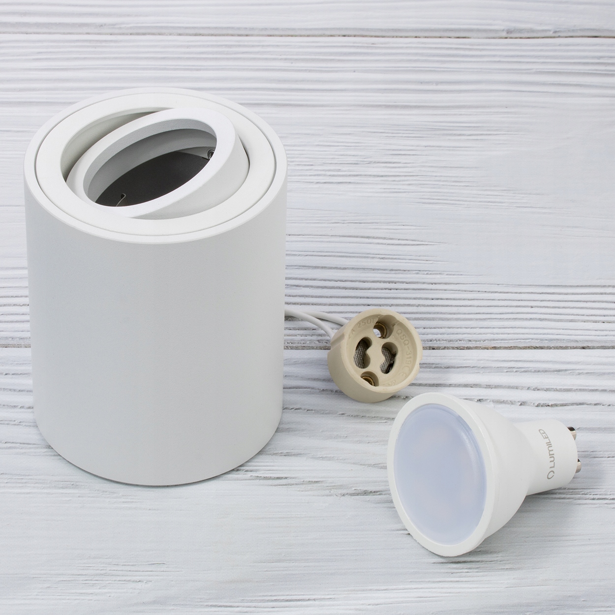 3x Oprawa Natynkowa HALOGENOWA SPOT TUBA +LED GU10 EAN (GTIN) 5904422713683