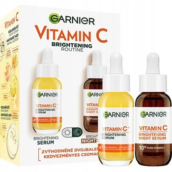 Garnier Vitamin C Brightening Routine Set skincare gift set