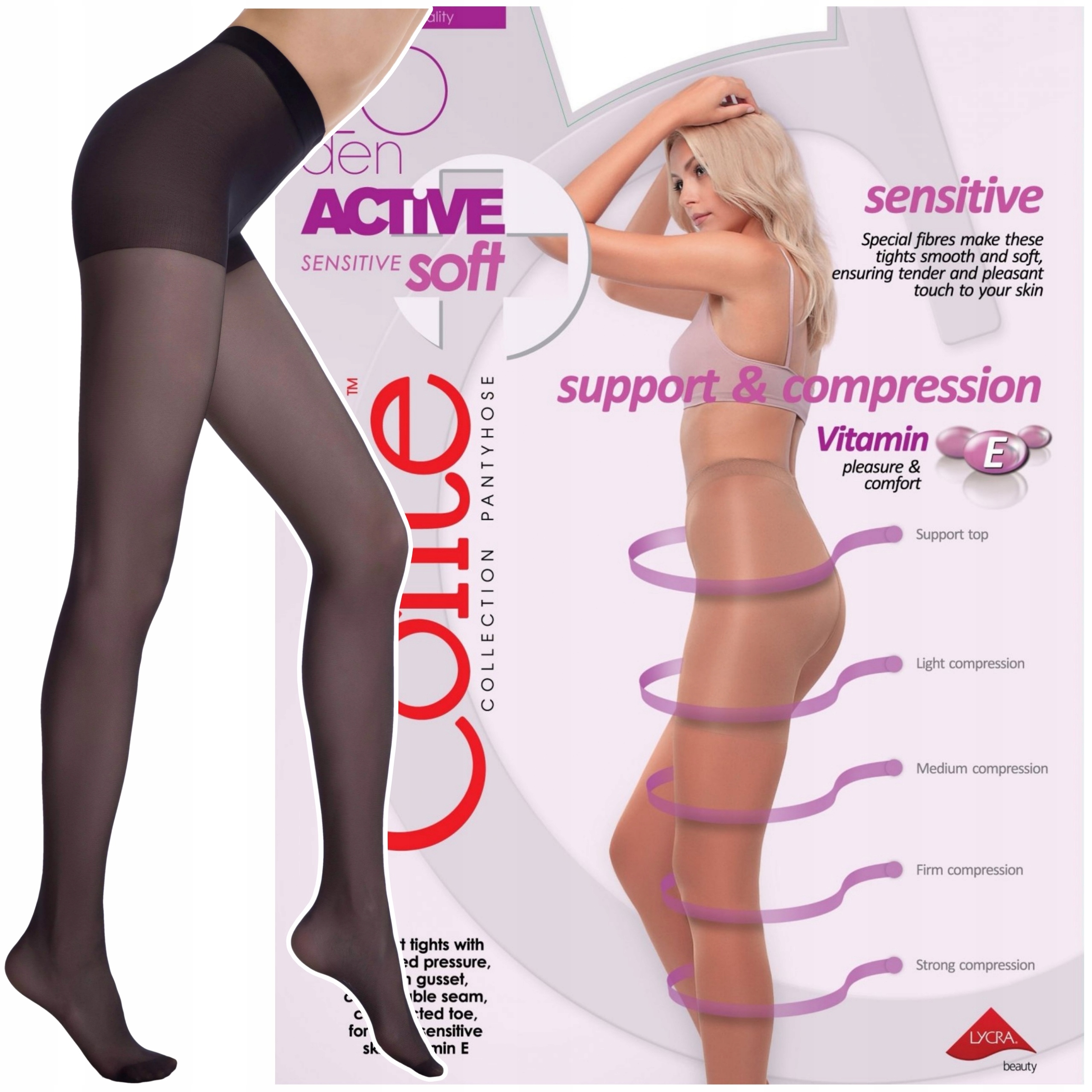 

Rajstopy Wyszcuplajace Conte 20 Den Active Soft R3