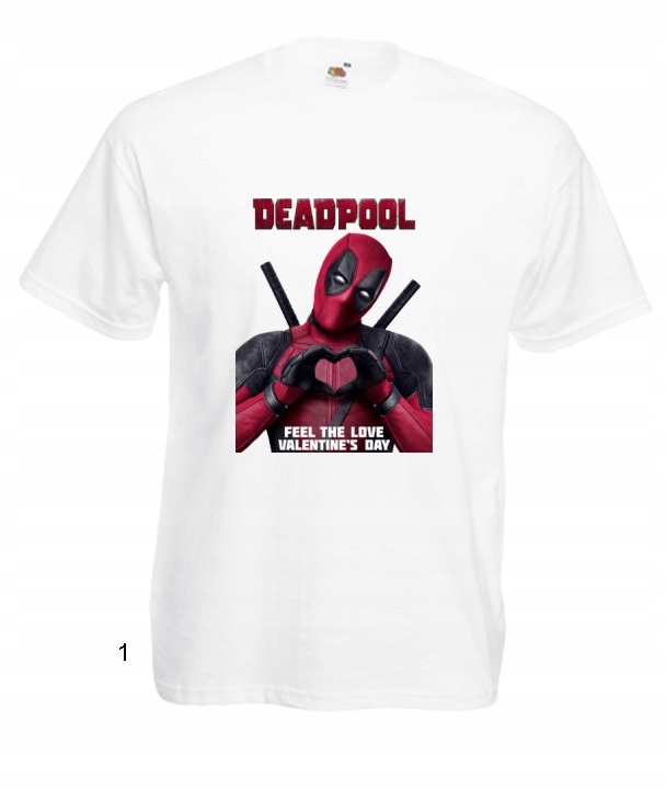 

Koszulki Męskie Wzory Deadpool Dead Pool
