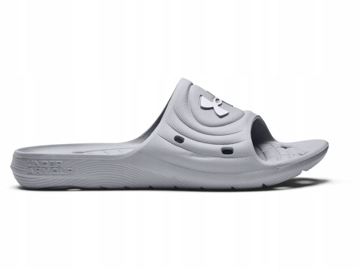 Nazouváky Under Armour 3023758-100 na bazén pláže pod sprchu 45