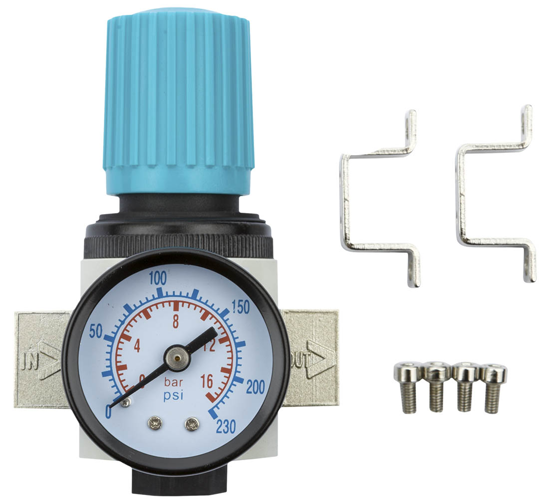 

Regulator Ciśnienia Powietrza 1/4 Pro P-910 Redats