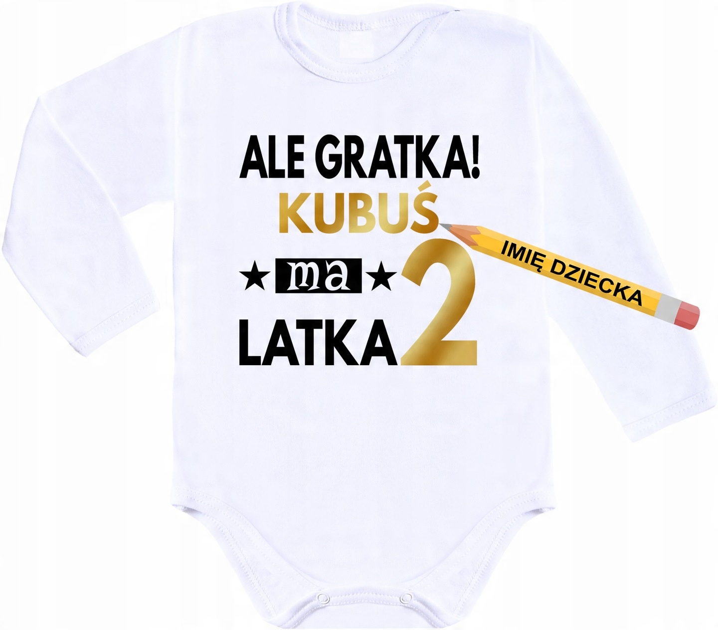 

Body Urodziny Ale gratka mam 2 latka Imienne r. 86