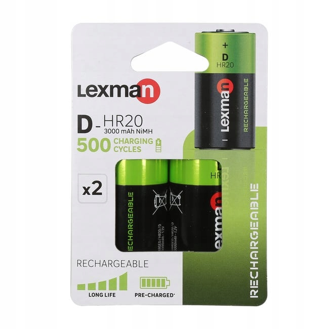 Aku Lexman L2 Hr20 3000Mah 2 szt