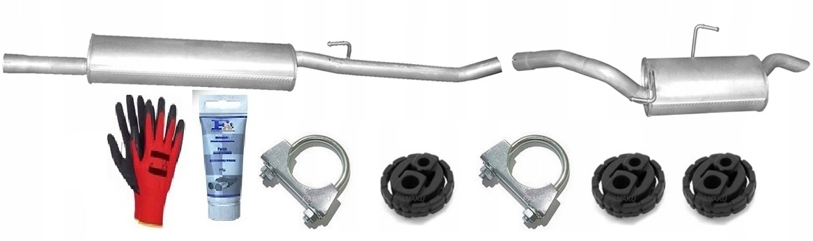 Citroen Evasion 2.0 16V 100 kW (2001-7/2002) Tlumiče sada+bonus