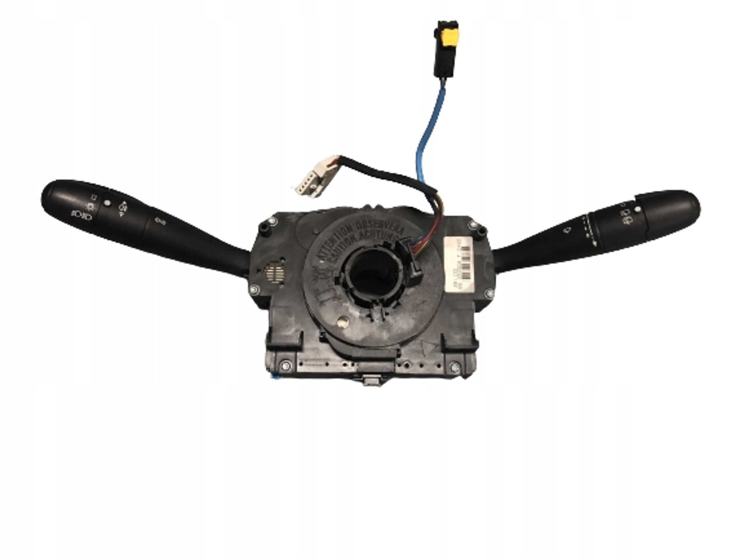 commande levier commodo sous volant contrôle PEUGEOT 207 96657286XT