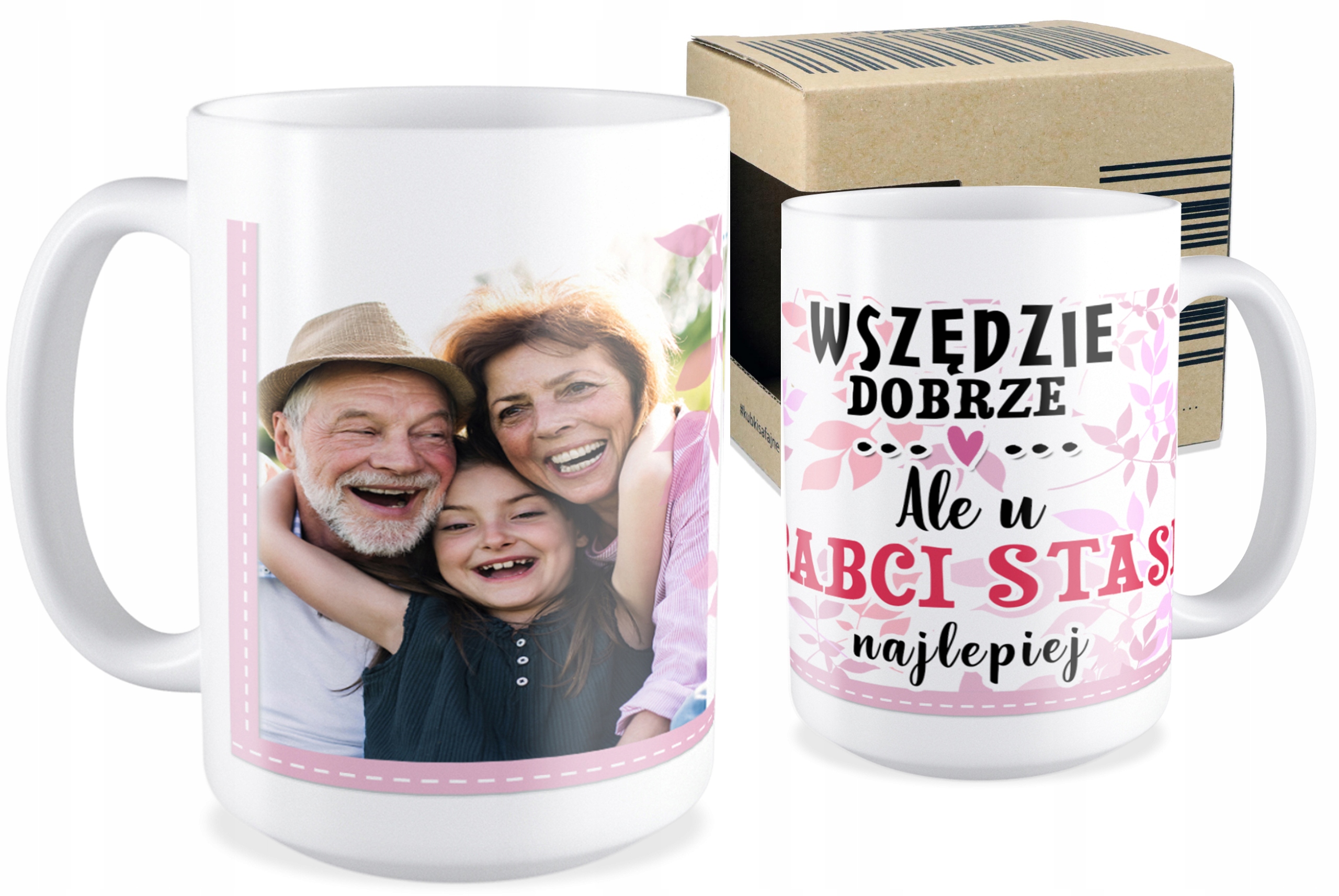 

Foto Duży kubek dla Babci lub Dziadka + Twoje Imię