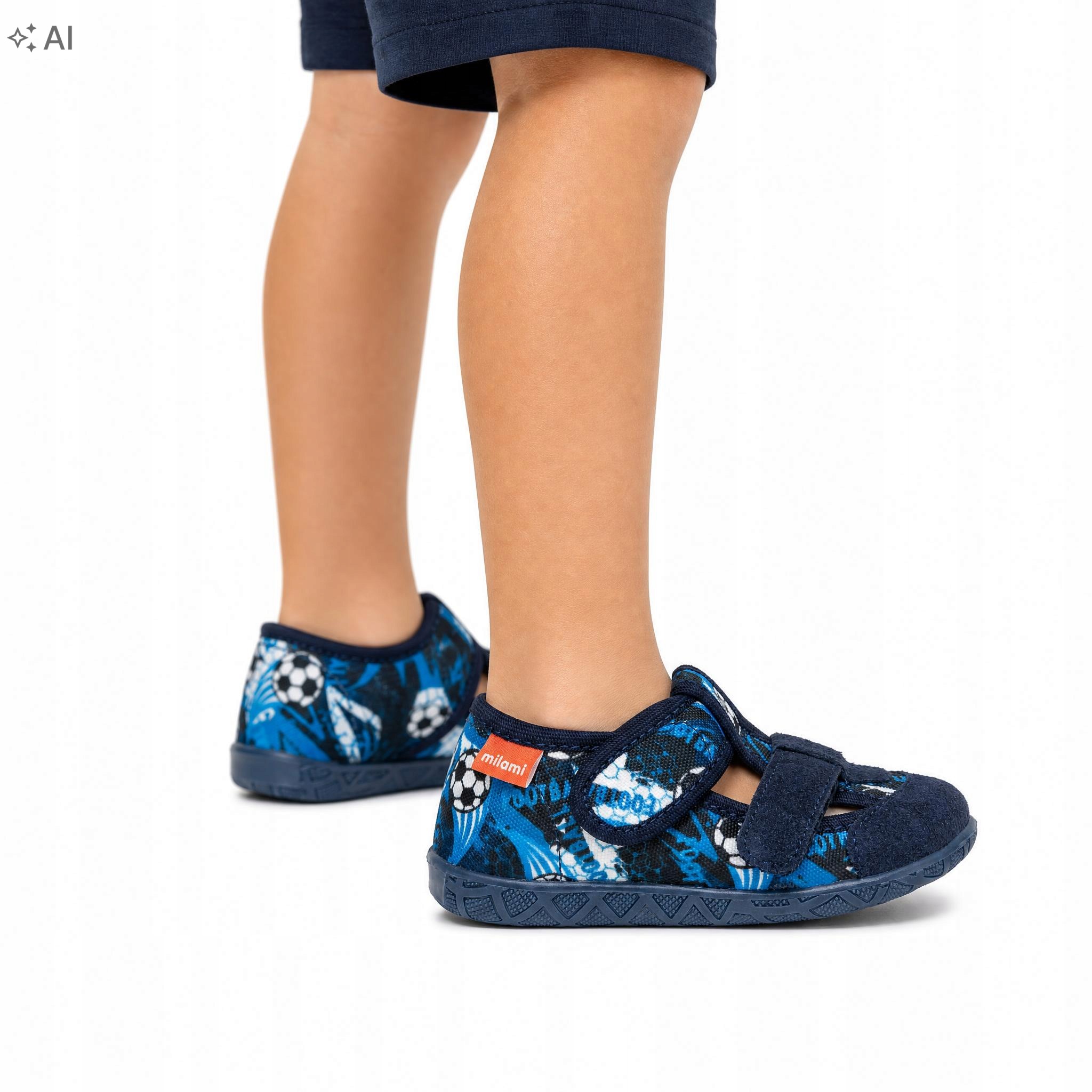 Kapcie, buty dziecięce Milami 118-BR-35-BLUE
