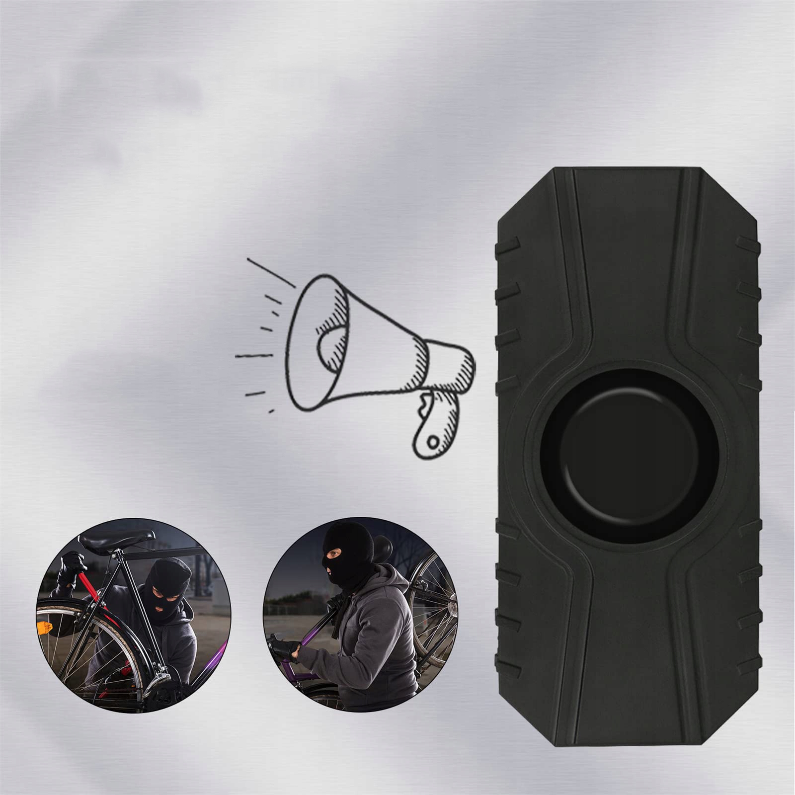 WODOSZCZELNY ALARM WŁAMANIOWY ALARM ROWEROWY Z PILOTEM DO ROWERU, MOTOCYKLA Kod producenta Alarm rowerowy