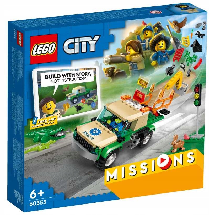 

Lego 60353 City Misja ratowania zwierząt 246 El