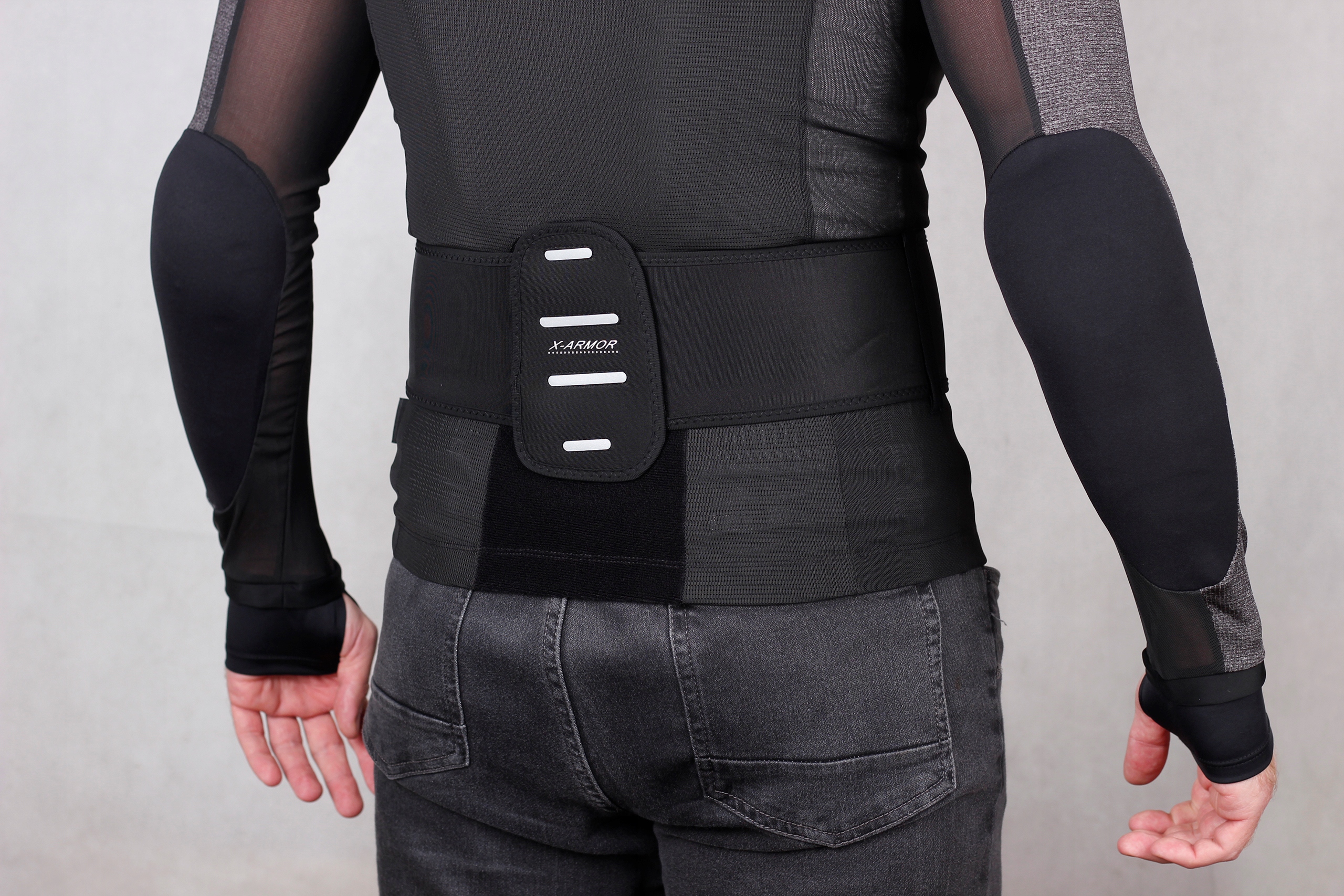 ZBROJA BLUZA MOTOCYKLOWA LS2 X ARMOR KOMPLET OCHRANIACZY base layer Rozmiar S