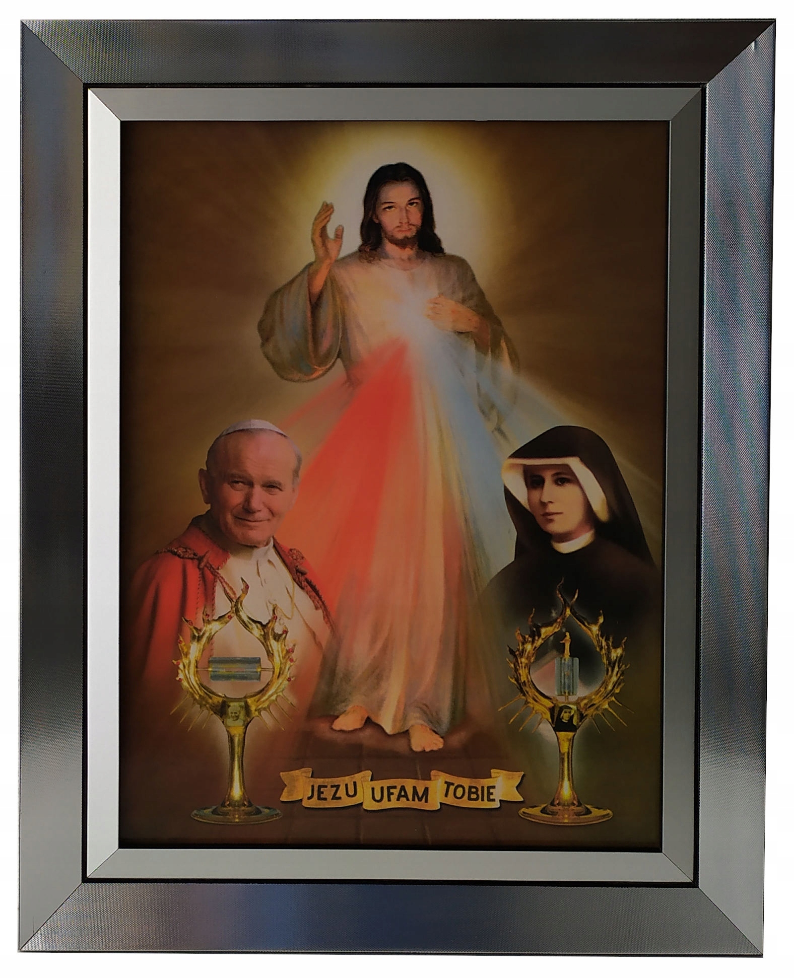 

Obraz Religijny 40X50 Jezu Ufam Tobie Relikwie