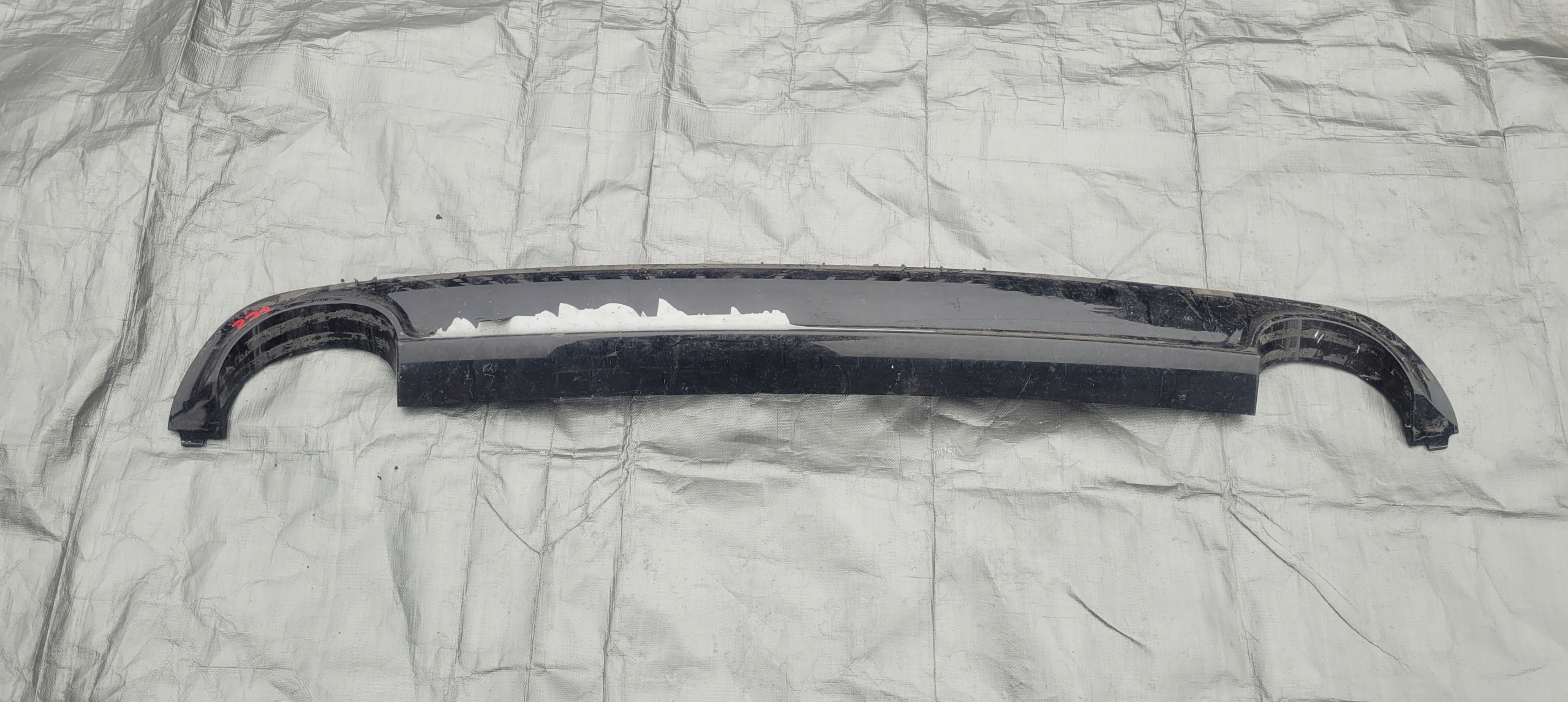 A2218850125 mih8 - MERCEDES W221 AMG юбка хоккей бампер задний