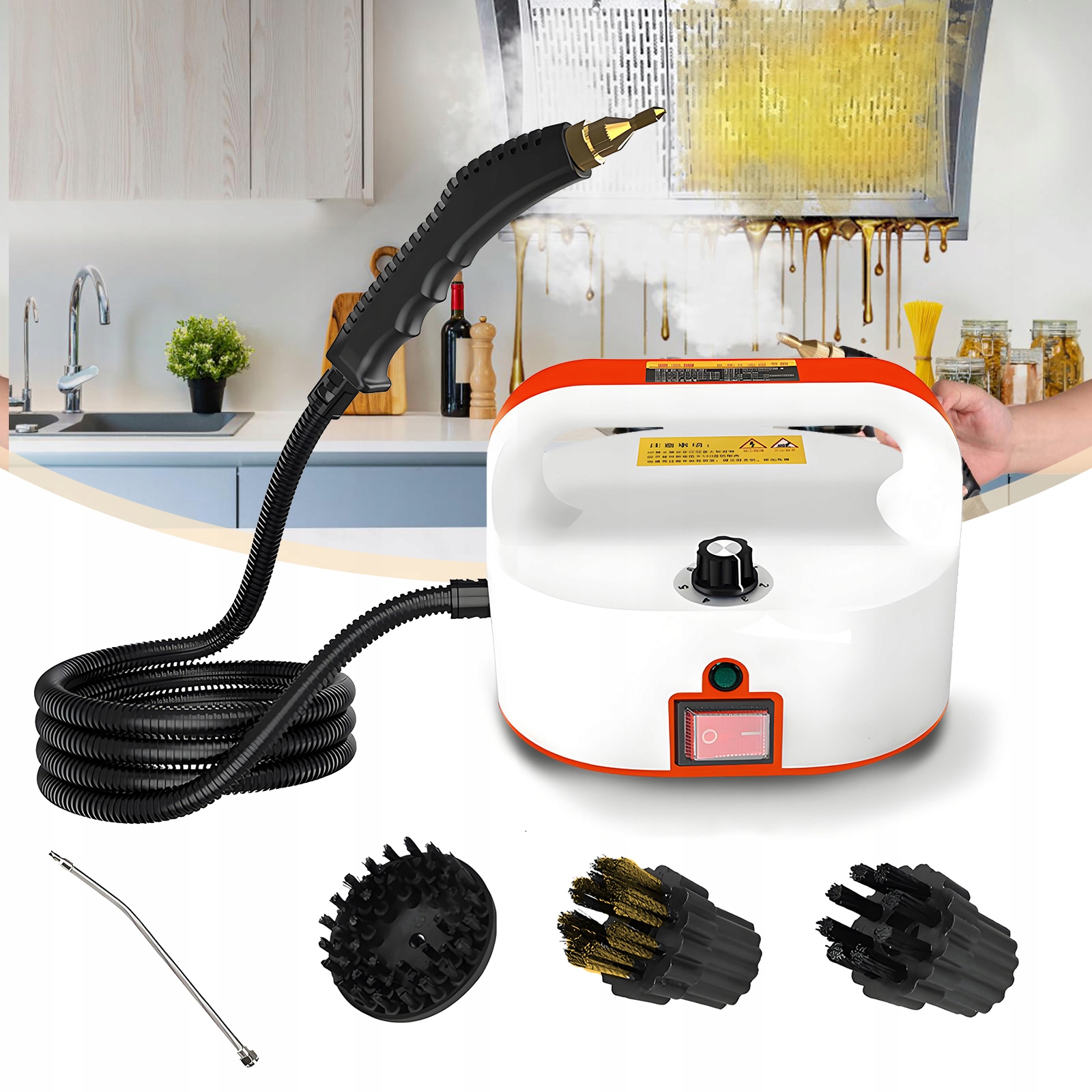 Maszyna Parowa 50-200Ml/Min Do Samochodu I Sofy Bez Częstego Napełniania