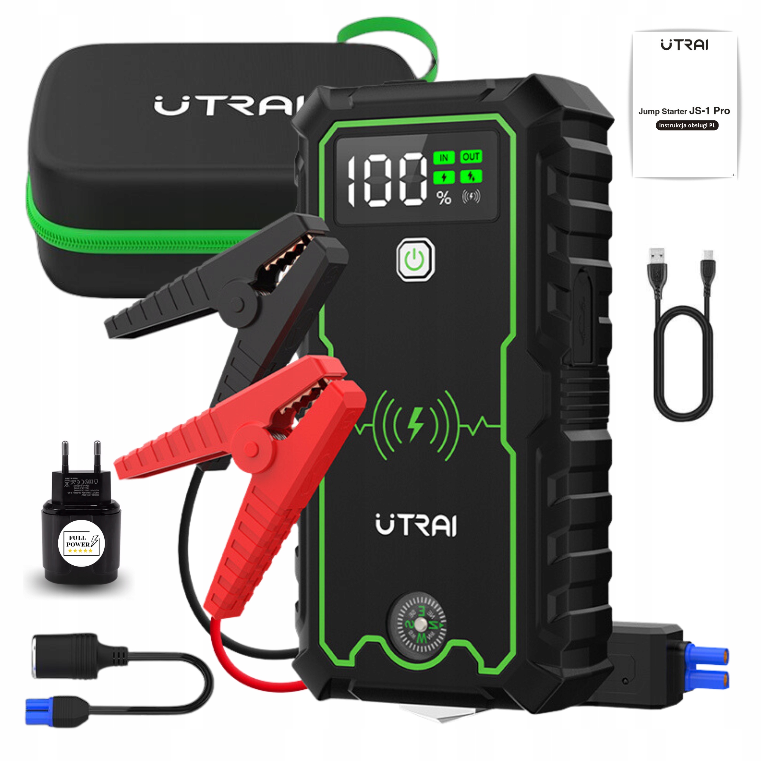 

Starter Booster Rozruch Powerbank Do Samochodu