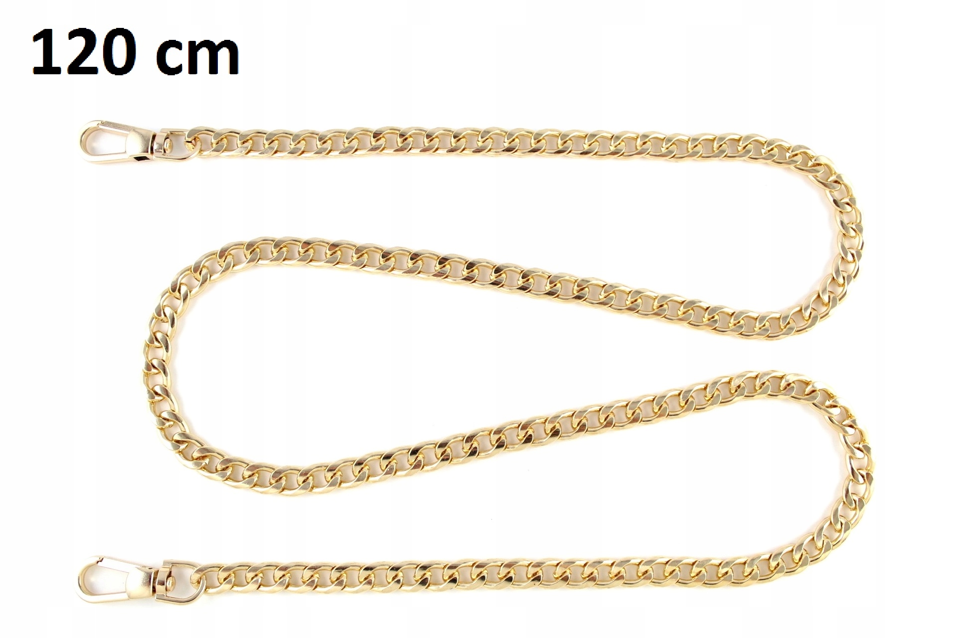 

Łańcuszek/pasek dodatkowy do torebki Złoty 120 cm