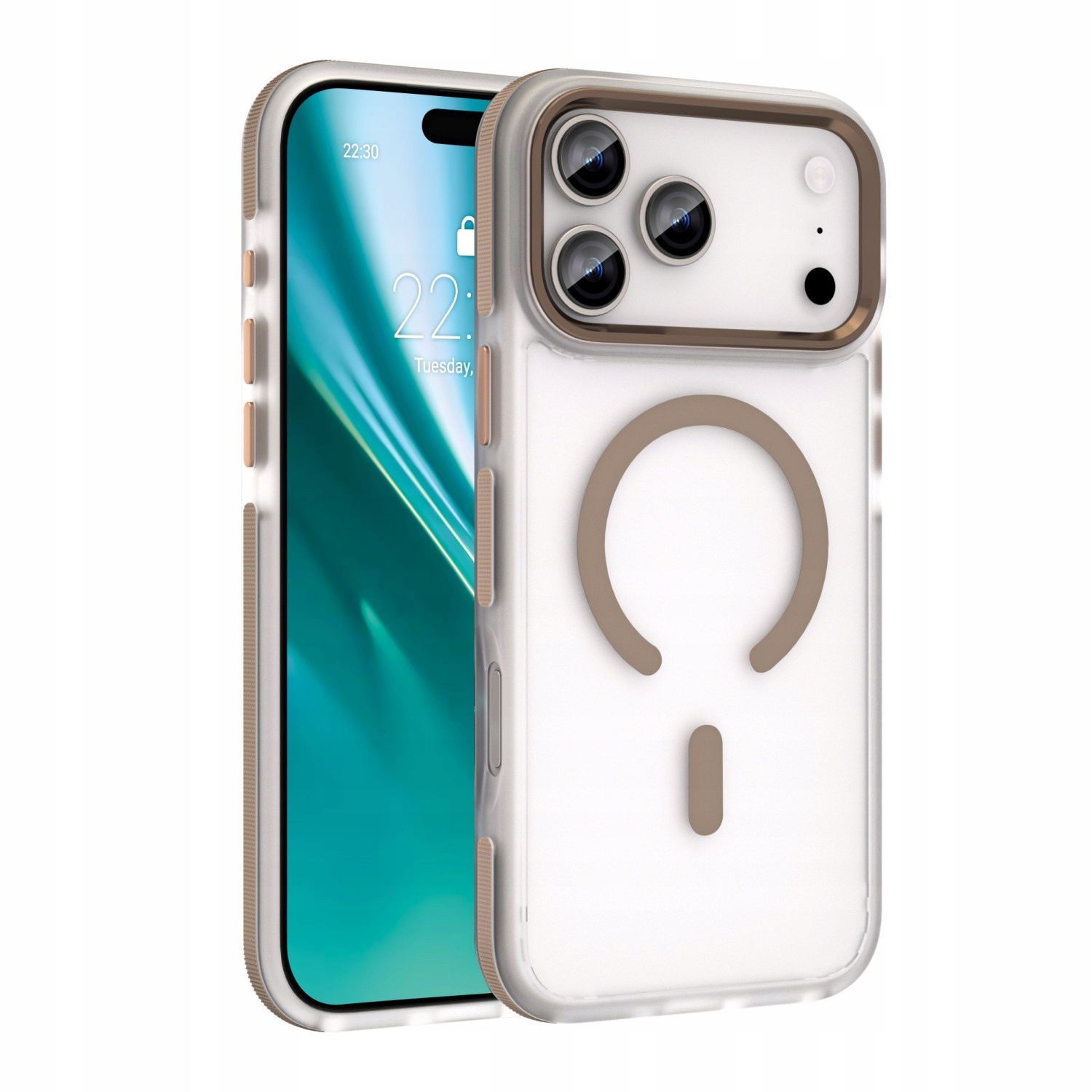 Plecki Etteri do Apple iPhone 17 Pro Max złoty