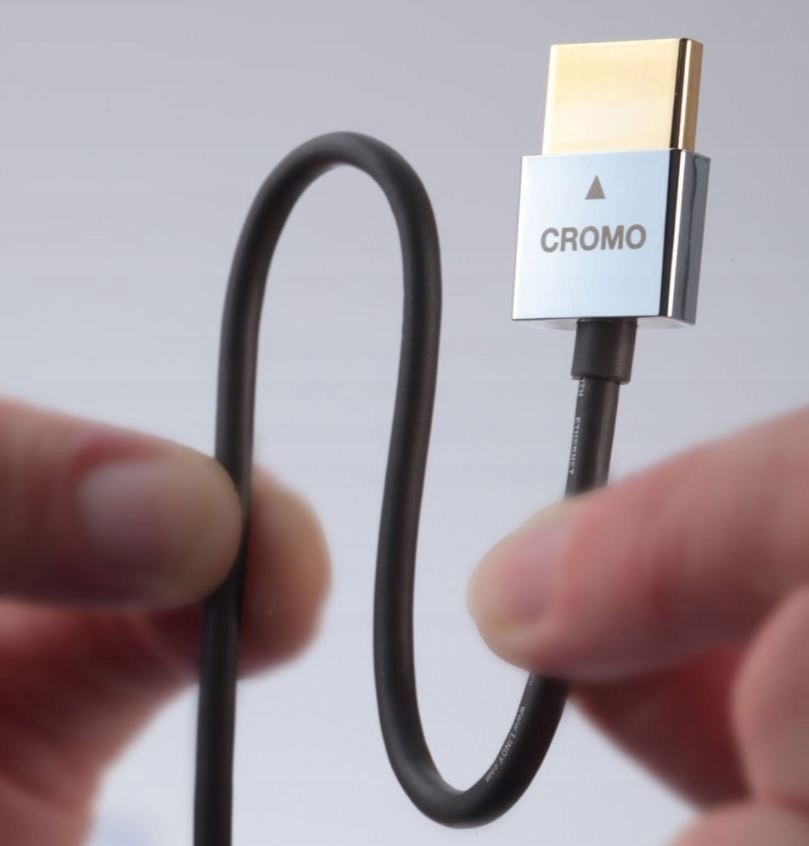 Kabel HDMI 2.0 4K UHD HDR Lindy 41671 1m SLIM Złącza HDMI - HDMI