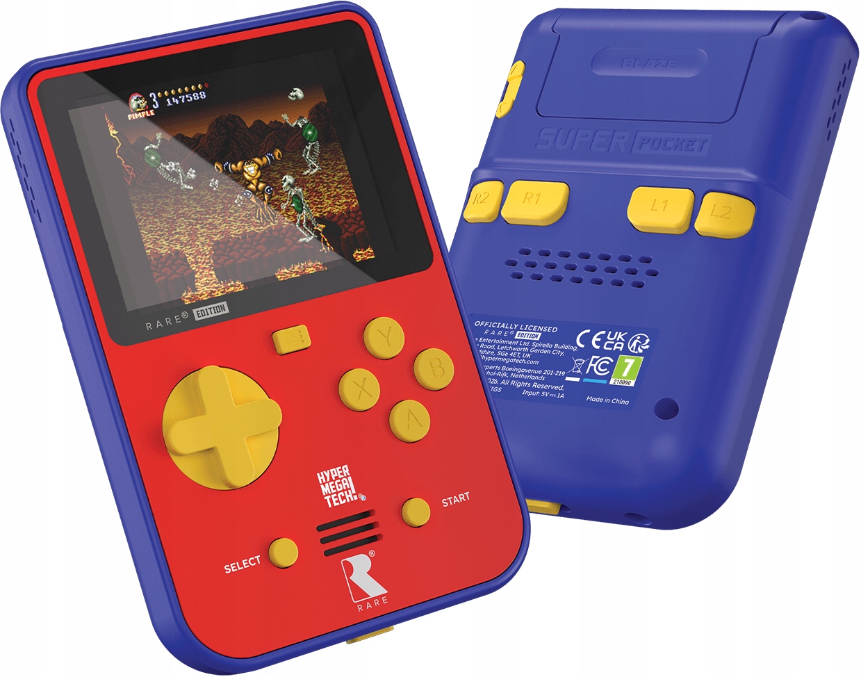 Retro Vzácna Vrecková Konzola