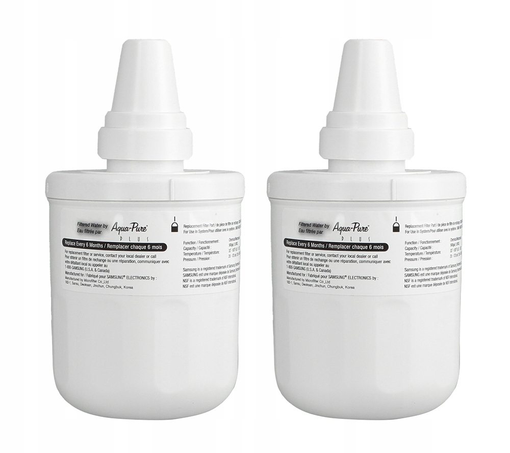 Filtr wody do lodówki z kostkarką Samsung DA29-00003F Hafin (2szt.)