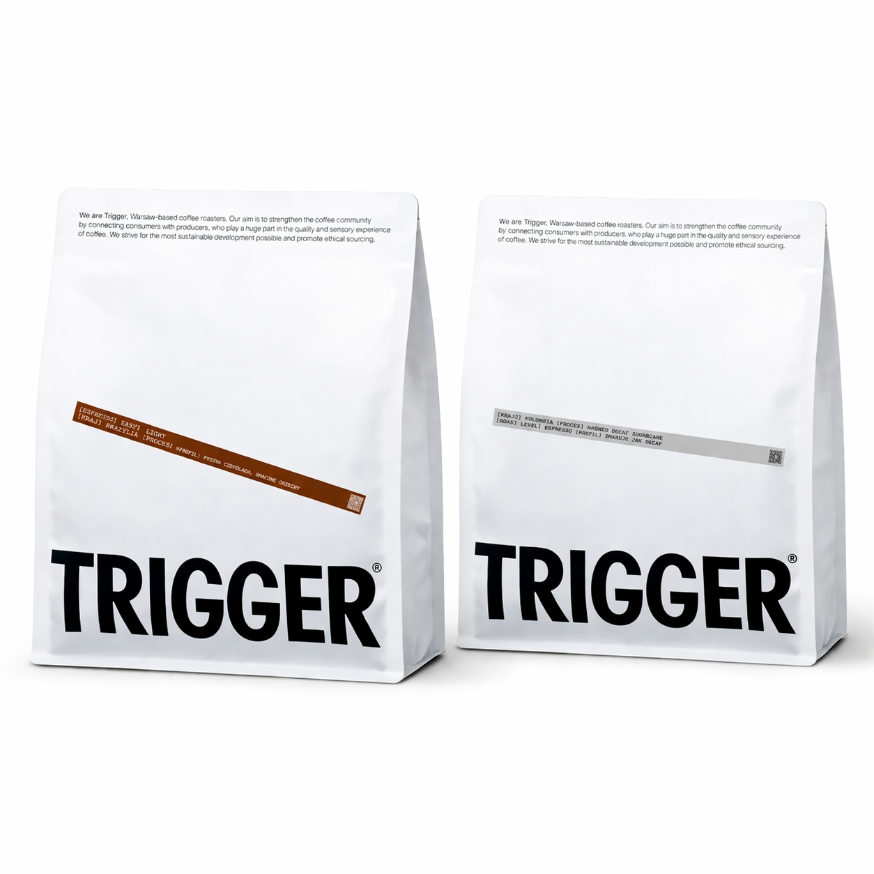 Zestaw Kaw Ilive Espresso Trigger Arabica 100 Kawa Ziarnista 2 X 1KG