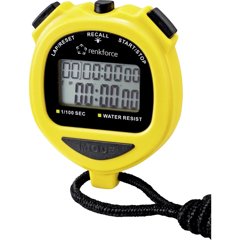 1/100s Dokładny stoper elektroniczny cyfrowy sport trening biegi Renkforce