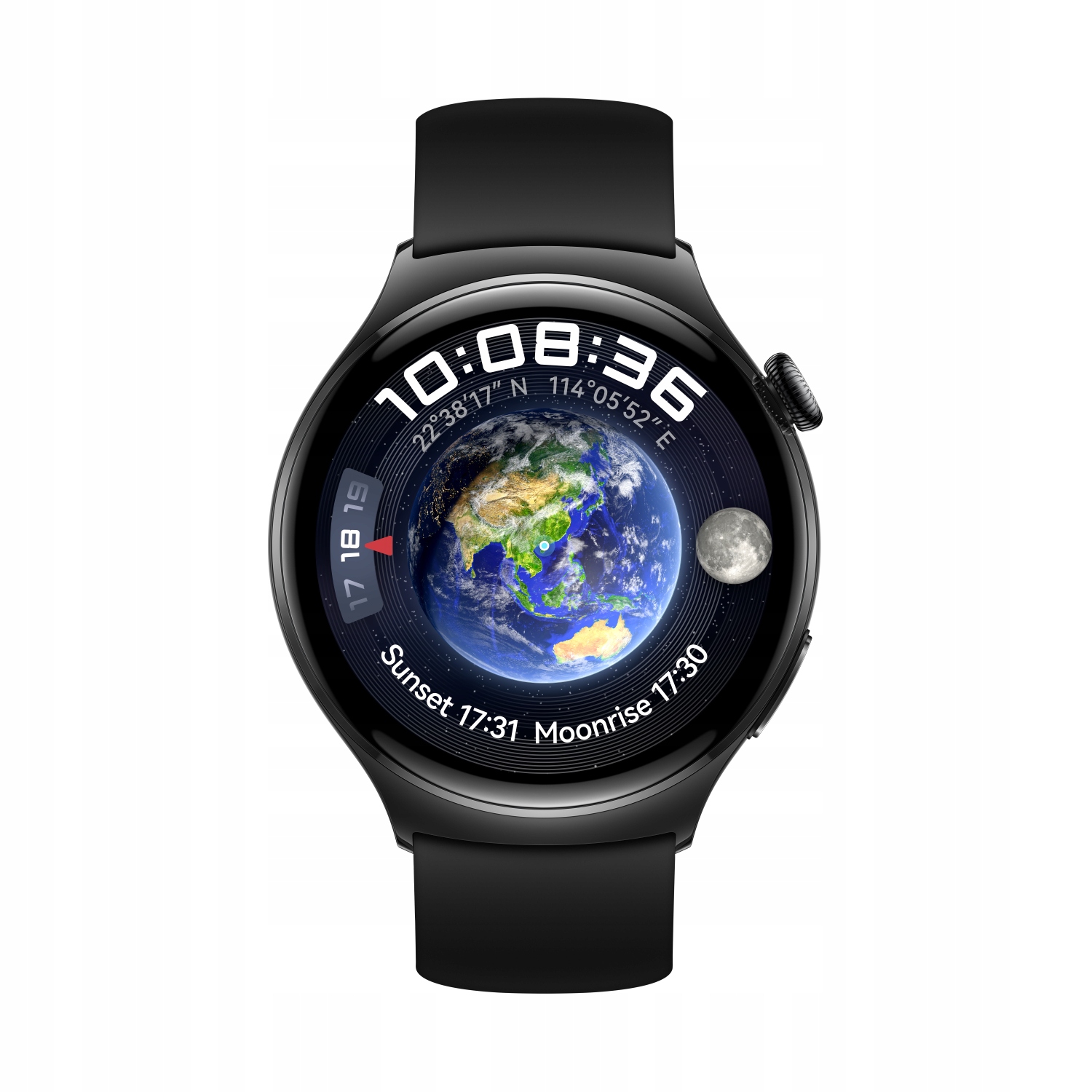 HUAWEI WATCH GT 4 ブラック SMARTWATCH HUAWEI WATCH GT 4 ACTIVE 46mm CZARNY AMOLED GPS