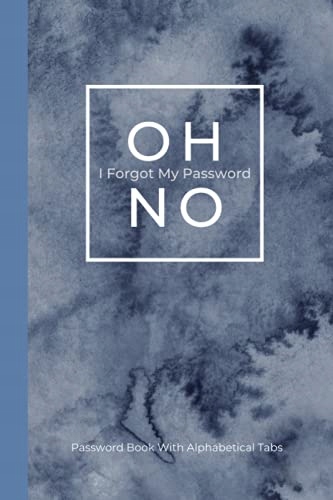 Press, ANV Password Book With Alphabetical Tabs: Elegant Password Keeper Bo