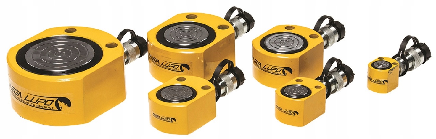 CYLINDER SIŁOWNIK PŁASKI 5 TON skok tłoka 7mm Marka inna