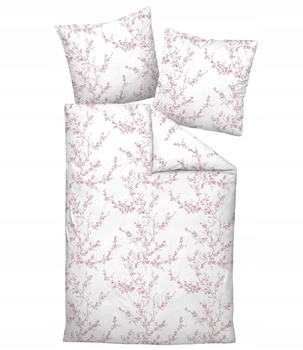 Pościel satyna bawełniana Janine Milano 45104-01 Rosa 135x200+1*80x80