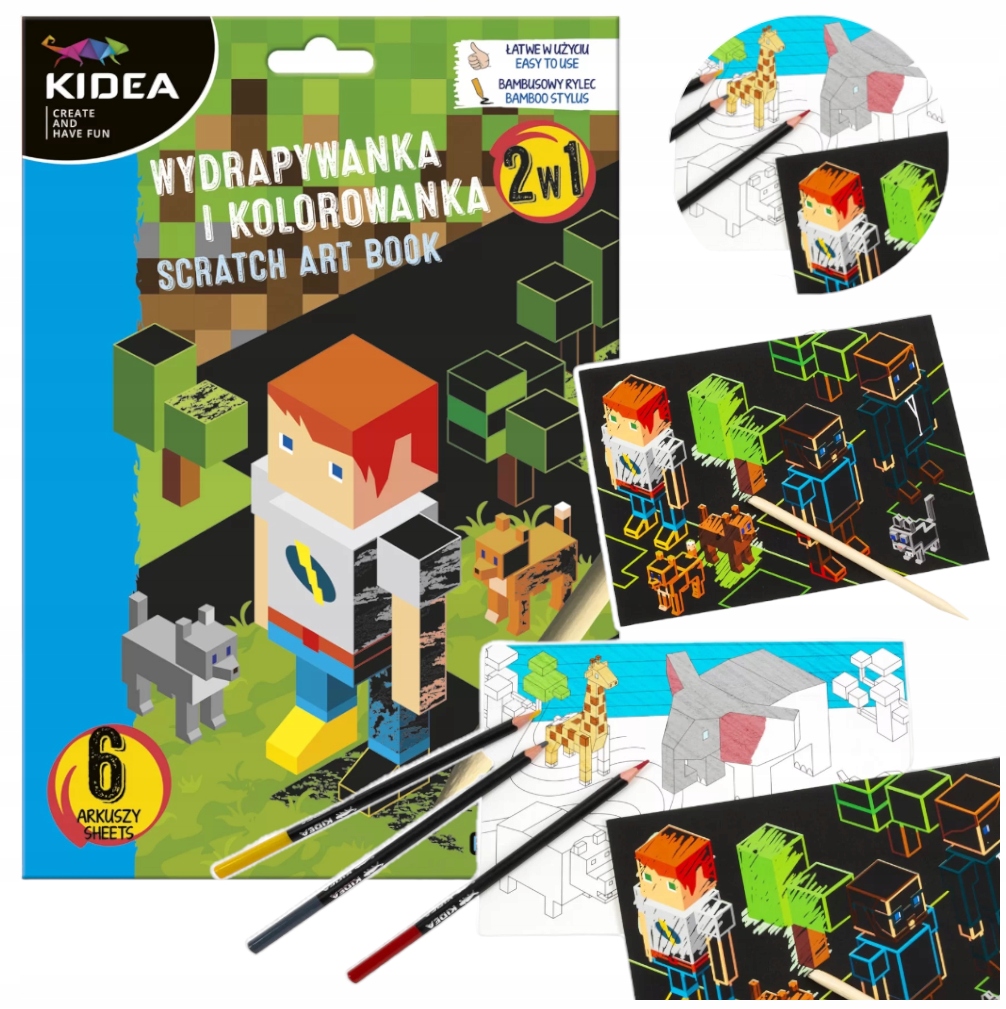 

Wydrapywanka I Kolorowa Dla Fana Minecraft
