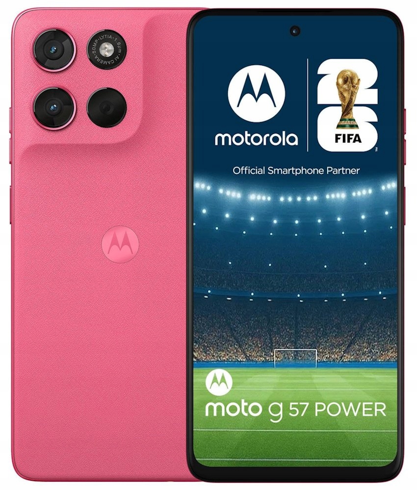 Motorola Moto G57 Power Pantone Pink Lemonade 6,7" single Sim eSIM/