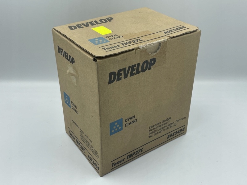 Develop TNP27C A0X54D4 originální toner azurový