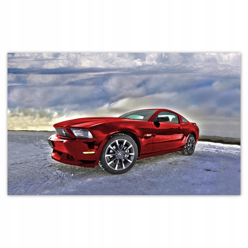 Fototapety flizelina 520x318 Czerwony Ford Mustang