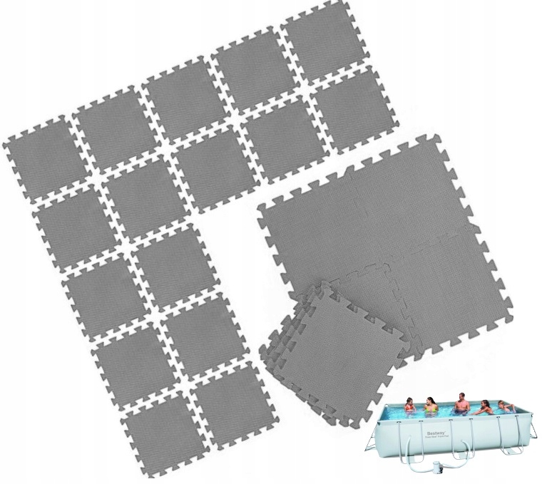 Penová Podložka Pod Basen Bestway Power Steel Frame Pool 4x2M 400x200 cm