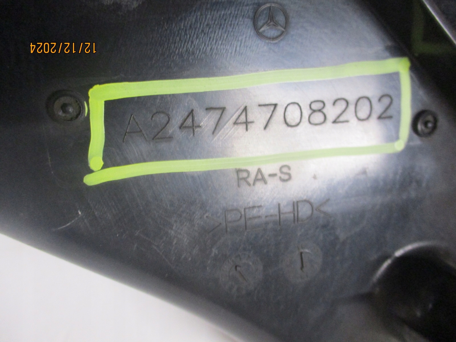 Behälter ADBLUE AD BLUE MERCEDESA EQA EQB A2474708202