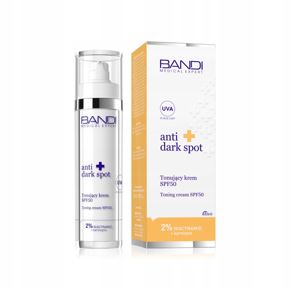 

Bandi Anti Dark Spot Tonujący krem Spf 50